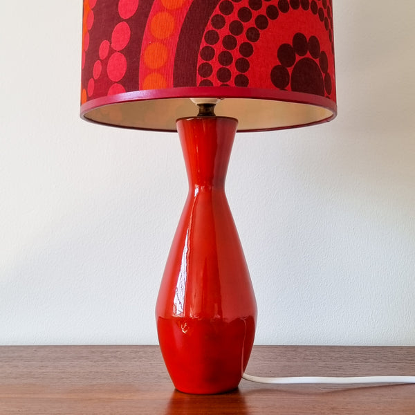 Red Retro Pop Table Lamp