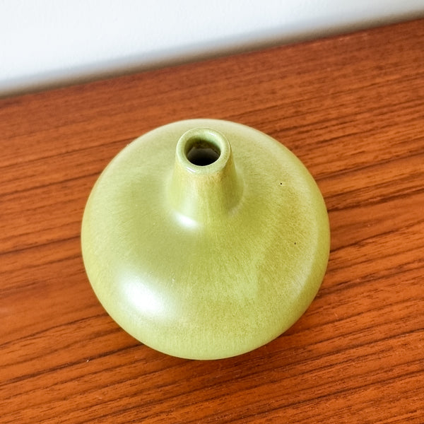 Mid-century Lime Green Vase