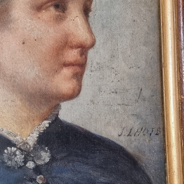 Antique Woman's Portrait