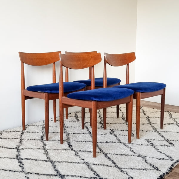 G-plan Ib Kofod Larsen Dining Chairs  - set of 4