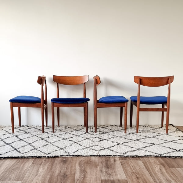 G-plan Ib Kofod Larsen Dining Chairs  - set of 4