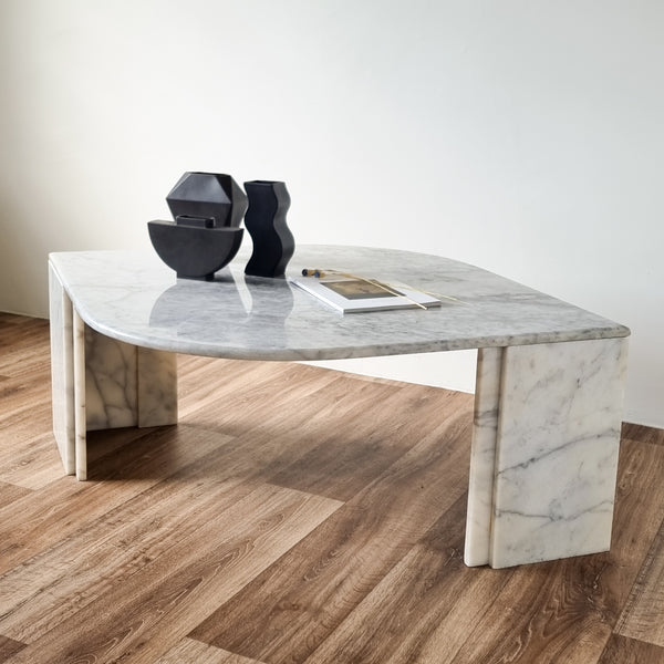 Carrara Marble Coffee Table