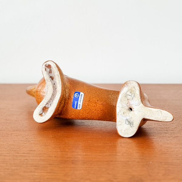 Lisa Larsson Ceramic Dog Figurine