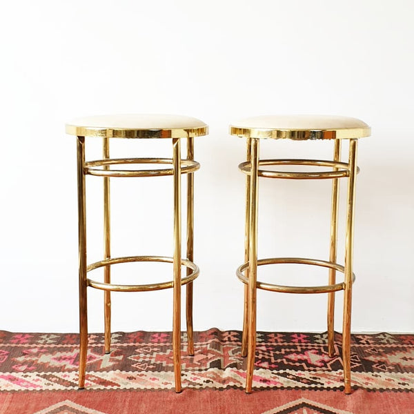 §Pair of vintage high stools