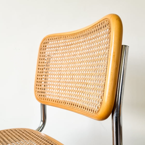 Pair of Marcel Breuer Cesca Chairs by Cidue