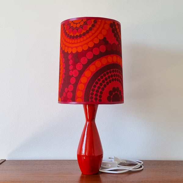 Red Retro Pop Table Lamp