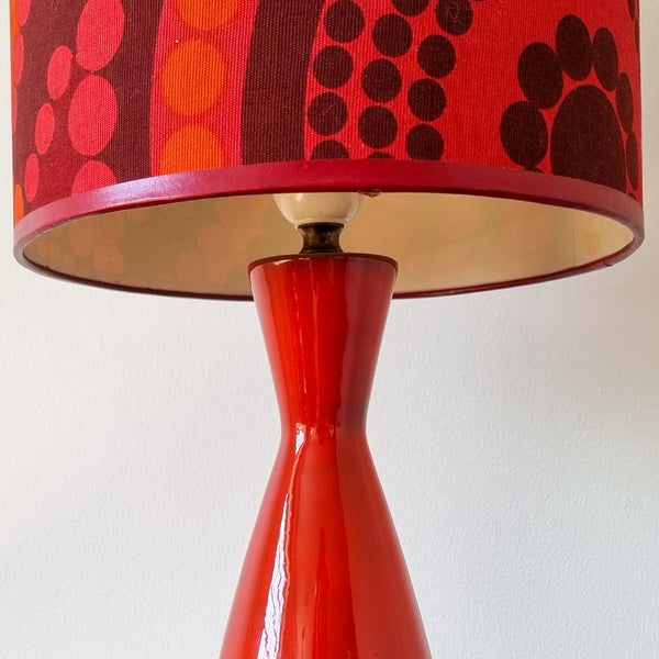 Red Retro Pop Table Lamp