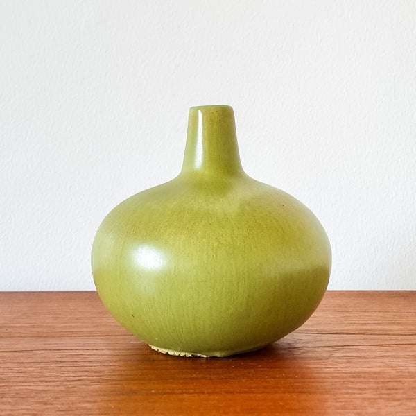 Mid-century Lime Green Vase