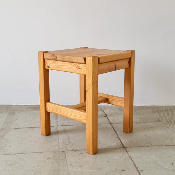 Ilmari Tapiovaara Hongisto Pine Wood Dining Chairs and Stool
