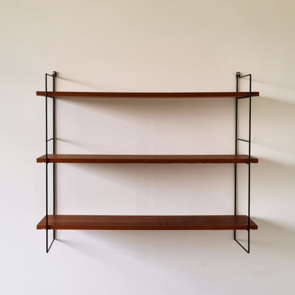 Vintage Teak Wall Shelf