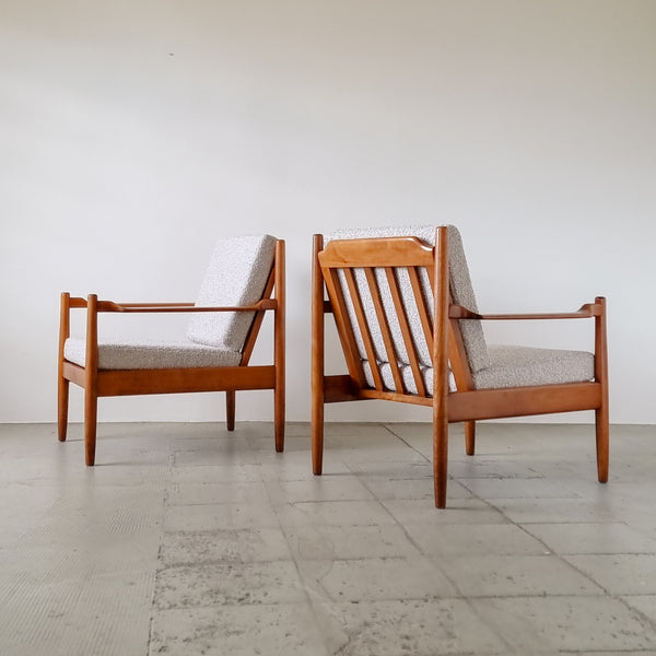 Pair of Vintage Scandinavian Style Armchairs