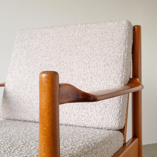 Pair of Vintage Scandinavian Style Armchairs