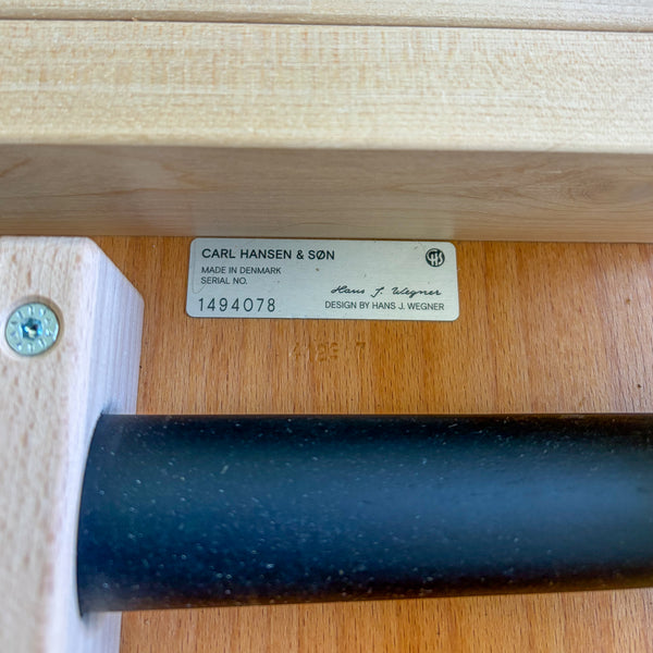 Hans Wagner for Carl Hansen CH337 Dining Table in oiled oak finish