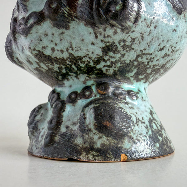 Strehla Keramik Vintage Head Planter