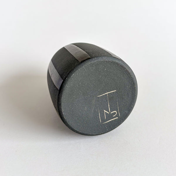 Black Mid-century West Germany Vase