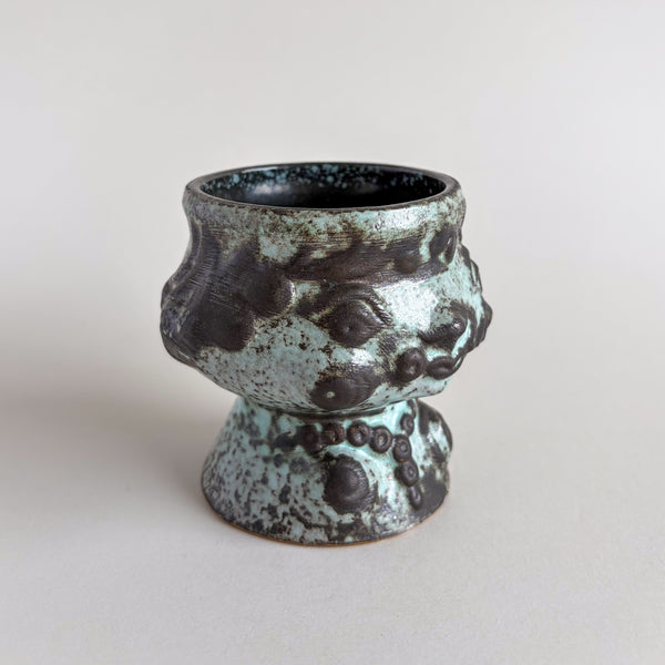 Strehla Keramik Vintage Head Planter