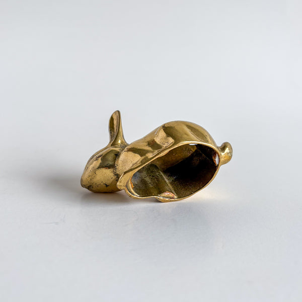 Vintage Brass Rabbit Figurine