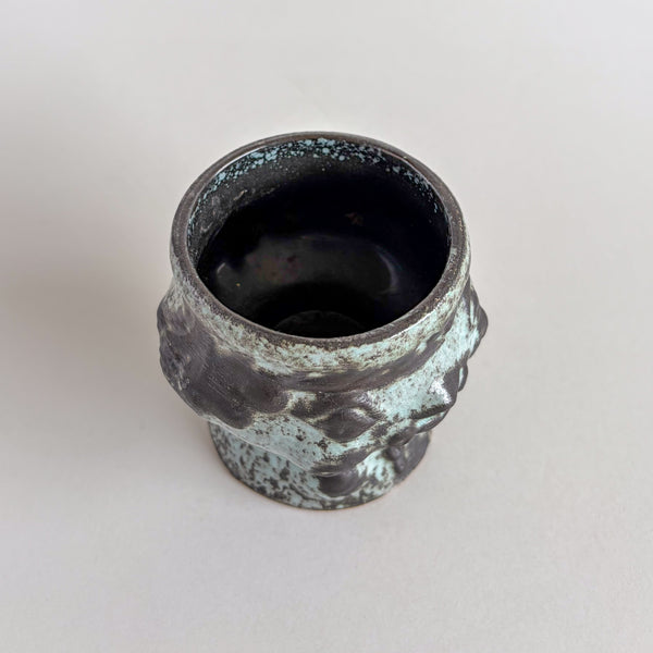 Strehla Keramik Vintage Head Planter