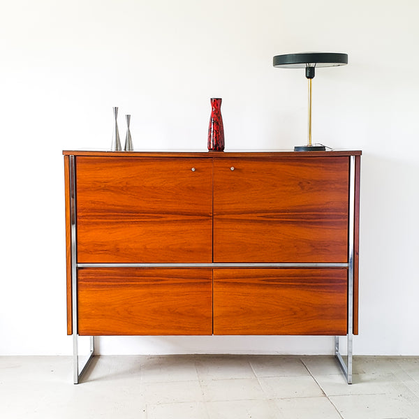 § Rosewood Highboard / Bar Made in Luxembourg