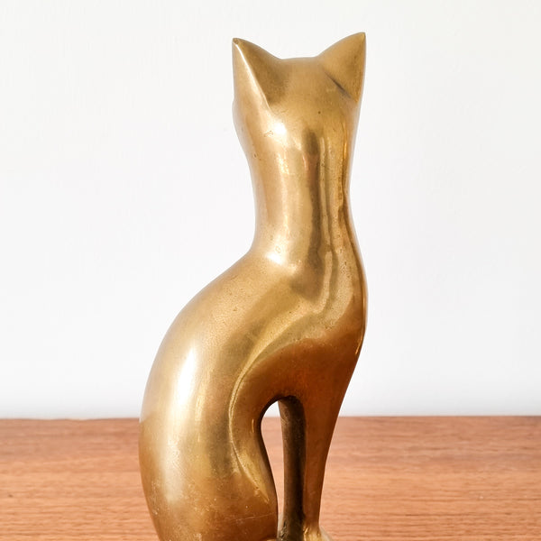§ Pair of Brass Cats