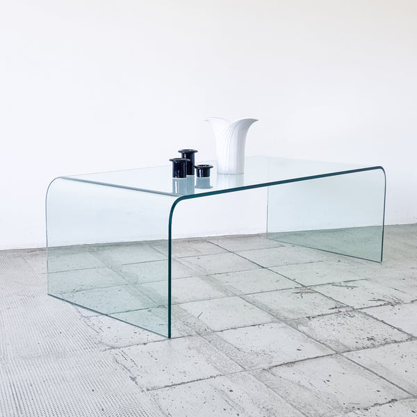 § Waterfall Glass Coffee Table