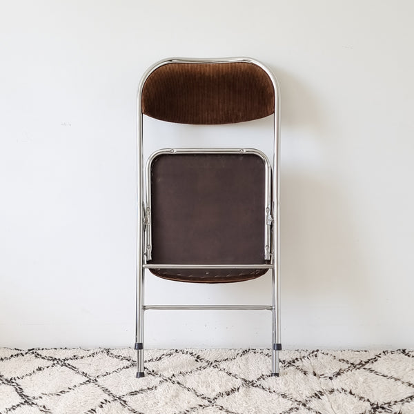 § 70s Chrome Folding Chair