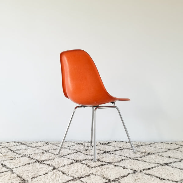 Vintage Eames DSX fiberglass side chairs - Set of 4