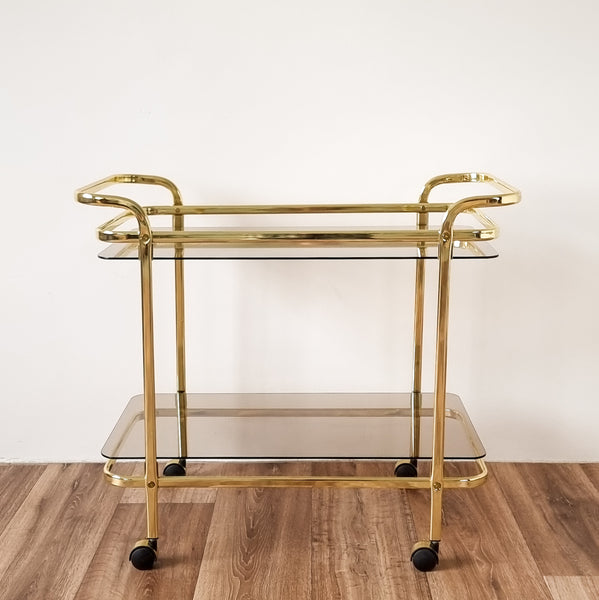 § Gold Bar Cart 80's