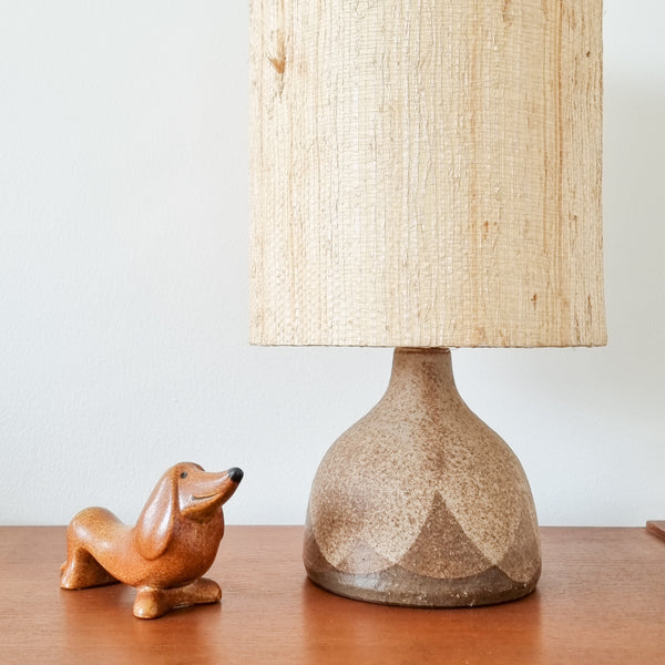 Small Scandinavian Ceramic Table Lamp