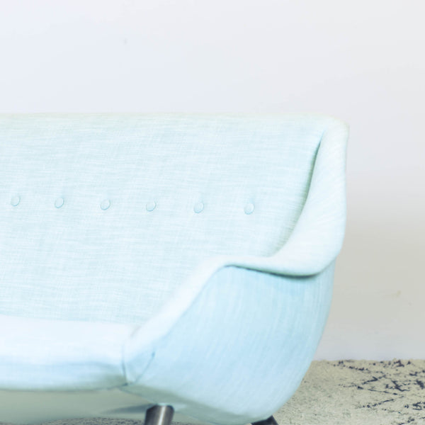 Scandinavian style vintage 50s mint sofa