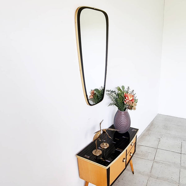 § Vintage 50s entrance console and mirror