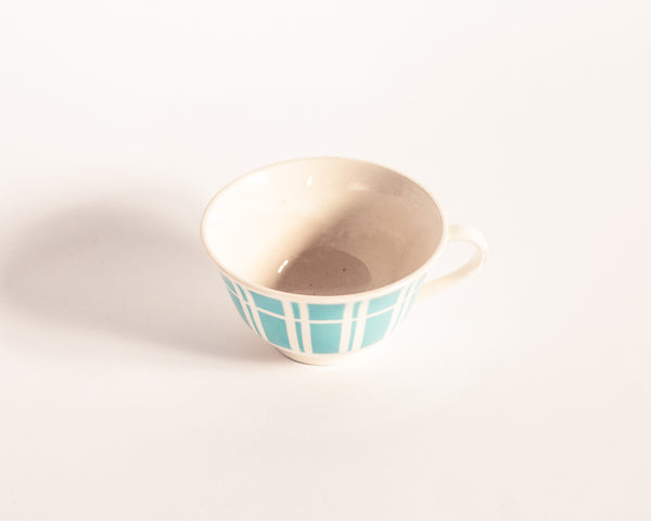 § Sarreguemines Digoin Tea Cup