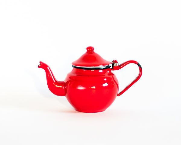 §French Enamel Japy Teapot