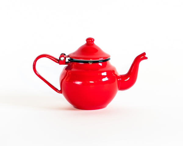 §French Enamel Japy Teapot