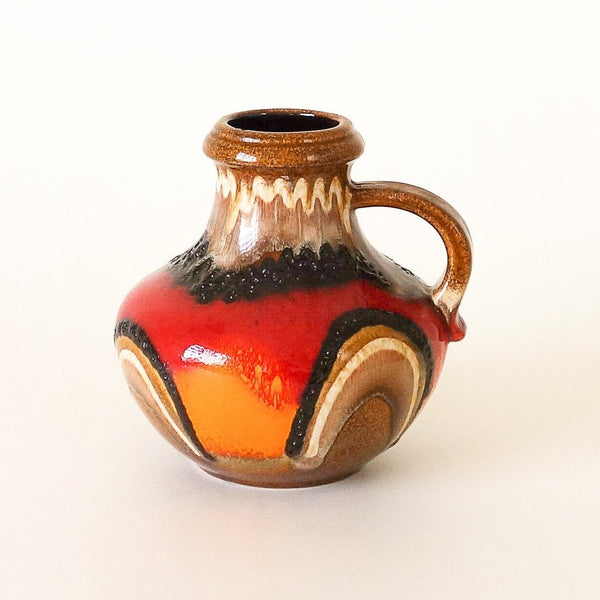 § Scheurich Retro Fat Lava Vase 423-18 West Germany