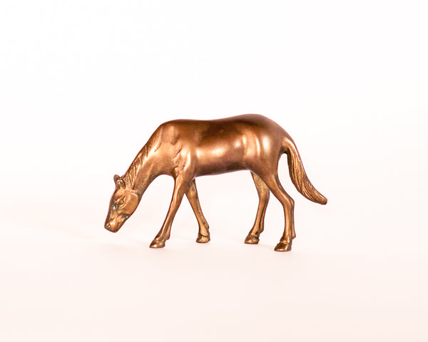 § Brass Horse Figurine