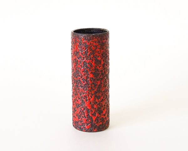 § Fohr Keramik Fat Lava Vase 301-25 West Germany Pumice Glaze