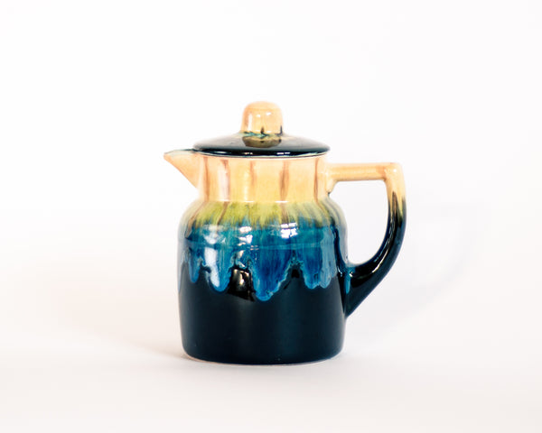 § Mid-century Drip Glaze Teapot