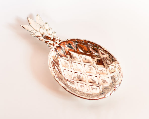 § Large Pineapple Fruit Bowl or Trinket Dish