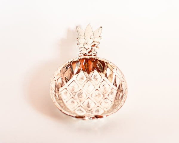 § Large Pineapple Fruit Bowl or Trinket Dish