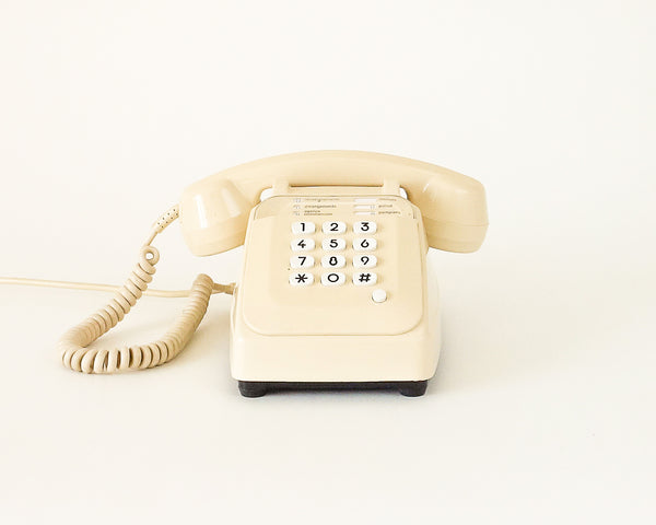§ Vintage Retro Cream Telephone