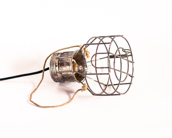 Industrial Workshop Cage Lamp
