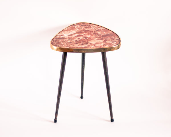 § Marbled Tripod Table