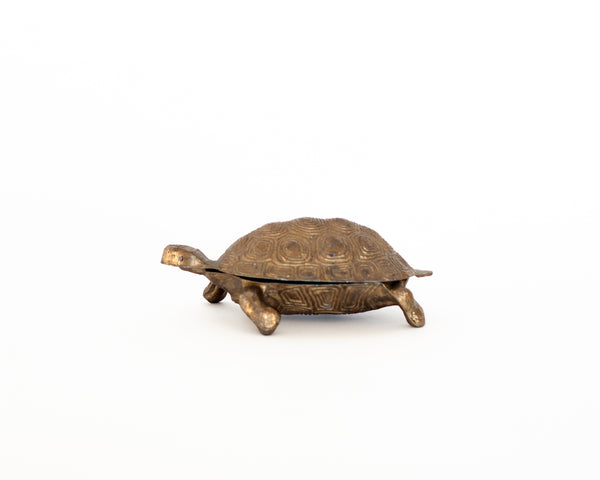 § Brass Turtle Trinket Box