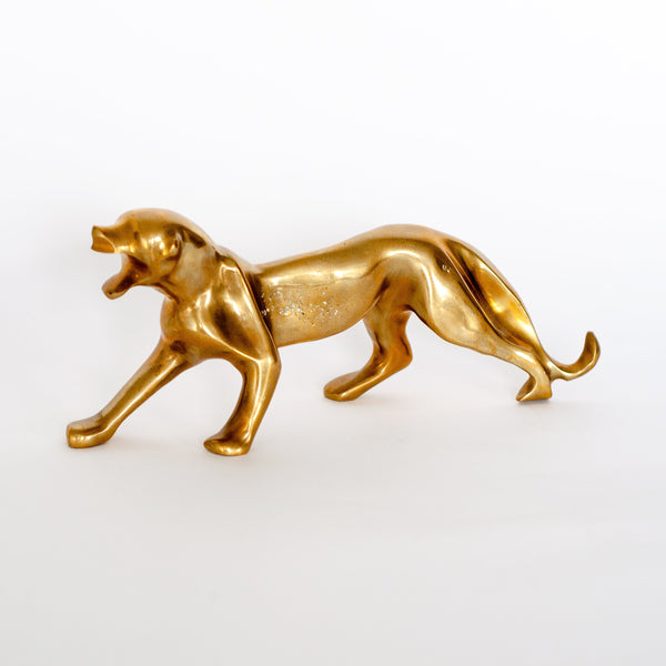 § Brass Cheetah Figurine