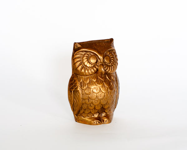 § Brass Owl Figurine