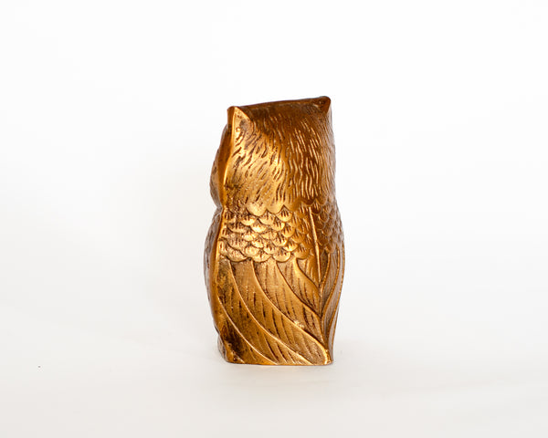 § Brass Owl Figurine