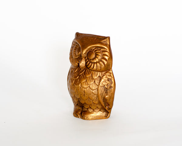 § Brass Owl Figurine