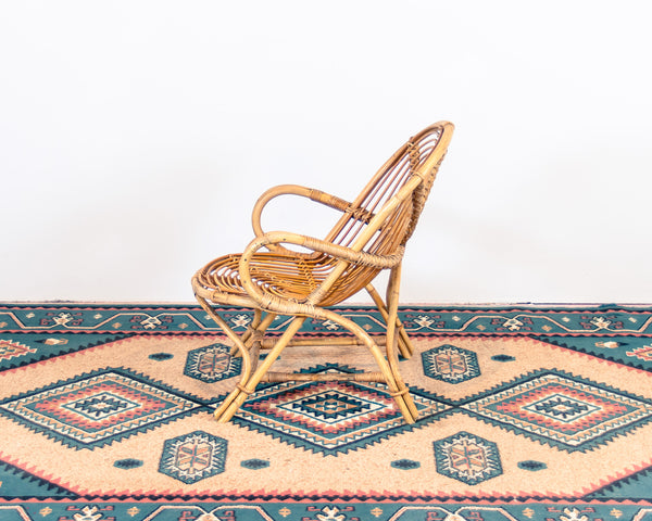 § Vintage 1960's Rattan Chair