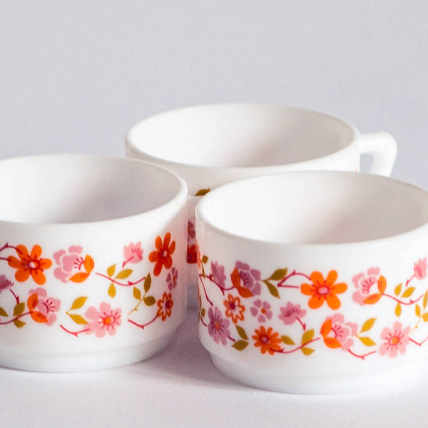 Paire De Tasses À Café Ou Thé Arcopal Modèle Scania 1960 Paire De Tasses À Café Ou Thé Arcopal Modèle Scania 1960
